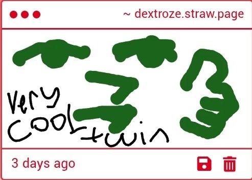 / DEXTROSE! / 🍓🤖 tweet media