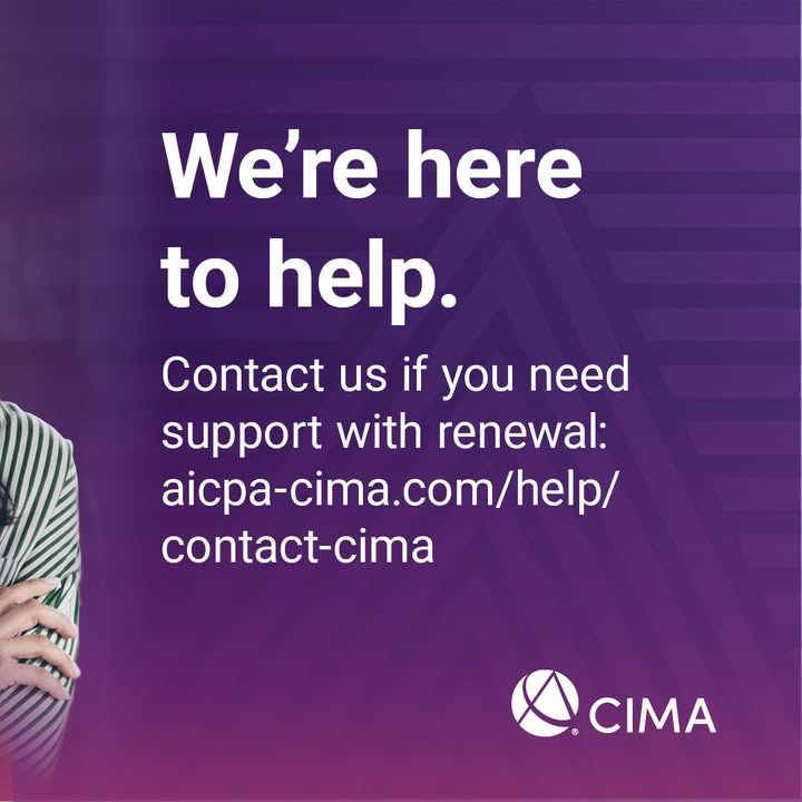 CimaIreland's tweet photo. Renew by 31 May to keep your CIMA benefits active: https://t.co/8q9Pd9dIUg https://t.co/aBLH3WRb74