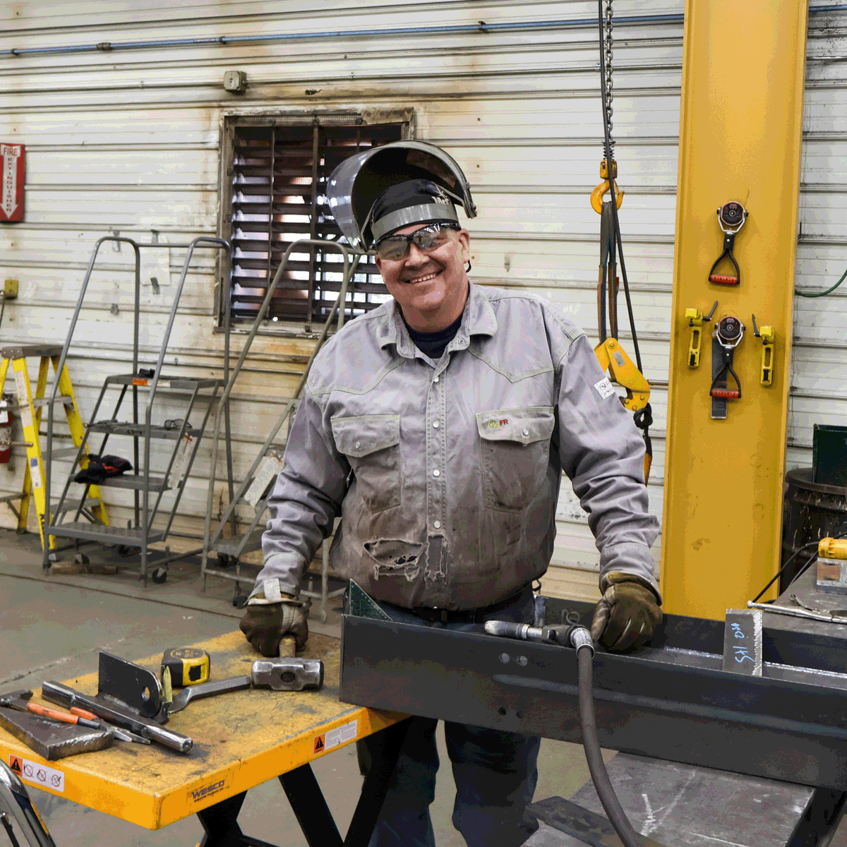 Legacy_Building's tweet photo. Behind every Legacy building is skilled craftsmanship, precision, and a team that takes pride in the details. 🔥👨‍🏭

Shoutout to our welders helping build the strength behind every structure.

#Welding #SkilledTrades #Manufacturing #ConstructionIndustry #TeamLegacy https://t.co/25ScadzzY0