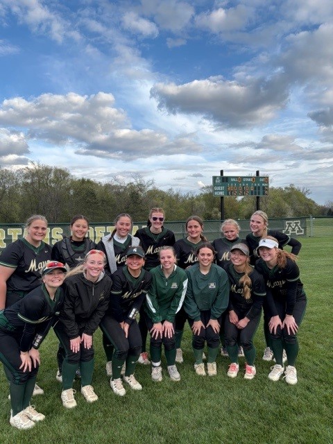 MayoSoftball's tweet photo. Game Day.   Playoff game vs. John Marshall at Austin Todd Park (South complex, fields 1-4).  First pitch at 3:30.  Let's Go!! https://t.co/e0ew4v1U9z