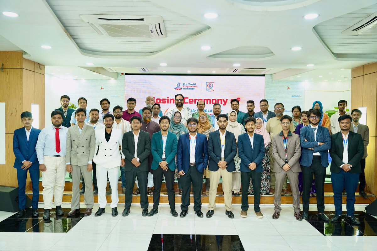 daffodilpoly's tweet photo. 🇨🇳🤝🇧🇩 China-Bangladesh Youth Leadership Camp 2026-এর লার্নিং ও অভিজ্ঞতা তুলে ধরলো ড্যাফোডিল পলিটেকনিকের শিক্ষার্থীরা। আন্তর্জাতিক অভিজ্ঞতা থেকে উন্নত বাংলাদেশ গড়ার প্রত্যয় আমাদের শিক্ষার্থীদের।

#Daffodilpolytechnic #YouthExchangeProgram #SiasUniversity #China #DaffodilGroup https://t.co/onGoru2VHQ