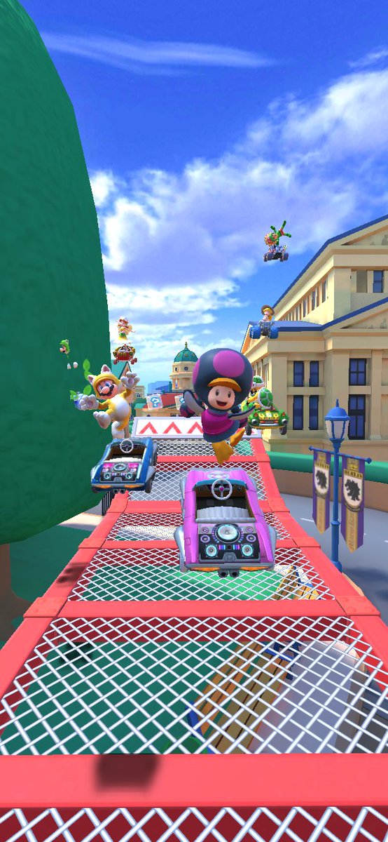AlvinSa50495218's tweet photo. Yoshi Gold Egg, Mario Satellaview, Baby Daisy, Daisy Fairy, Peach Vacation, Cat Luigi, Cat Mario &amp; Penguin Toadette on the Berlin Byways 1

#MKTPerfectShot #yoshi #mario #luigi #princessdaisy #babydaisy #princesspeach #toadette #mariokart #mariokarttour #nintendo https://t.co/aFuJKqj0fj