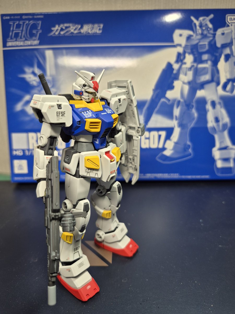 keitanrx178's tweet photo. #ガンプラ好き達と繋がりたい
#ガンプラ
#ガンプラ好きと繋がりたい
#ガンダム
#ガンダム7号機
皆さん、こんばんは😃🌃おはようございます🤗こんにちは👋😃
制作中のHGガンダム7号機が完成しました。 https://t.co/kzkZK1JrnF