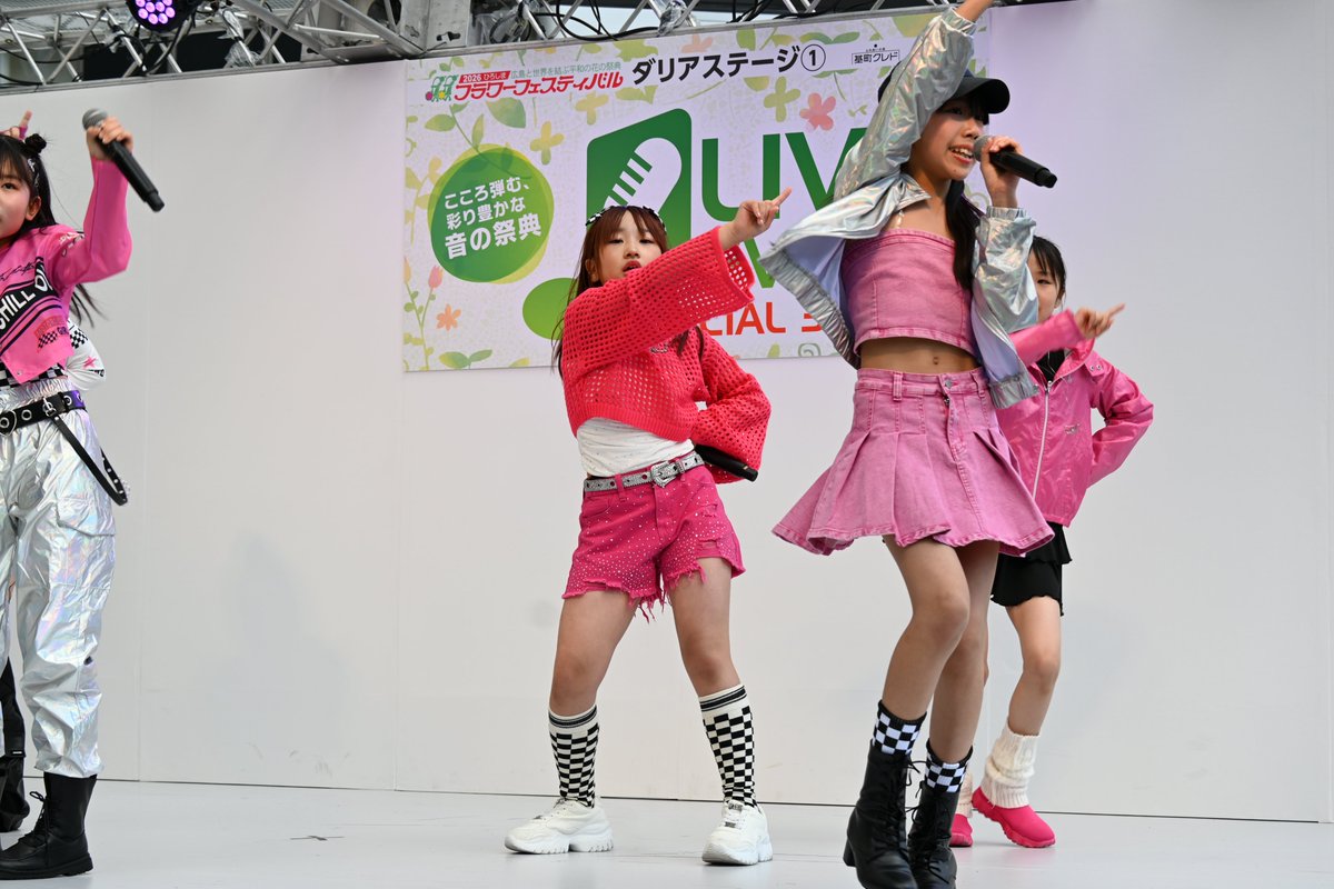 Hiro ピンクフラワーセットアップ 2026_0504_ #ひろしまフラワーフェスティバル ダリア（クレド 1F