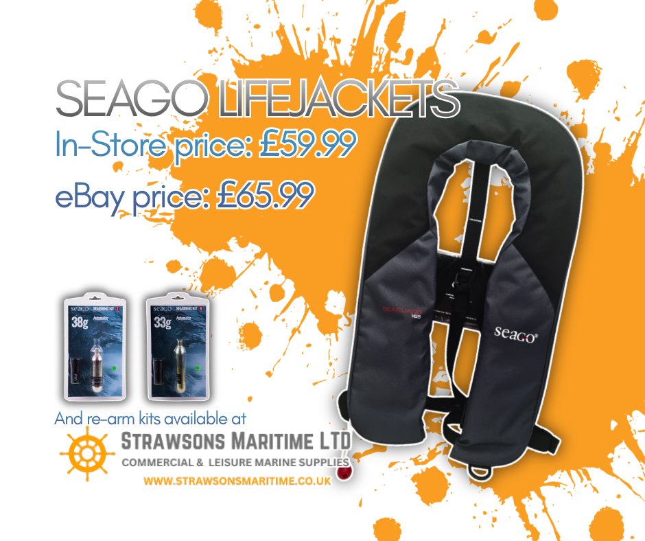 StrawsonsMarine's tweet photo. Sunshine, open water, and a sunny week ahead on the boat… ⚓️ 

But safety first! when was the last time you checked up on your lifejackets? Is it maybe time to re-inflate or even re-stock?  

🌐01294 312622 
📞https://t.co/GlaVPjyGyi https://t.co/7YIqp1TxQR