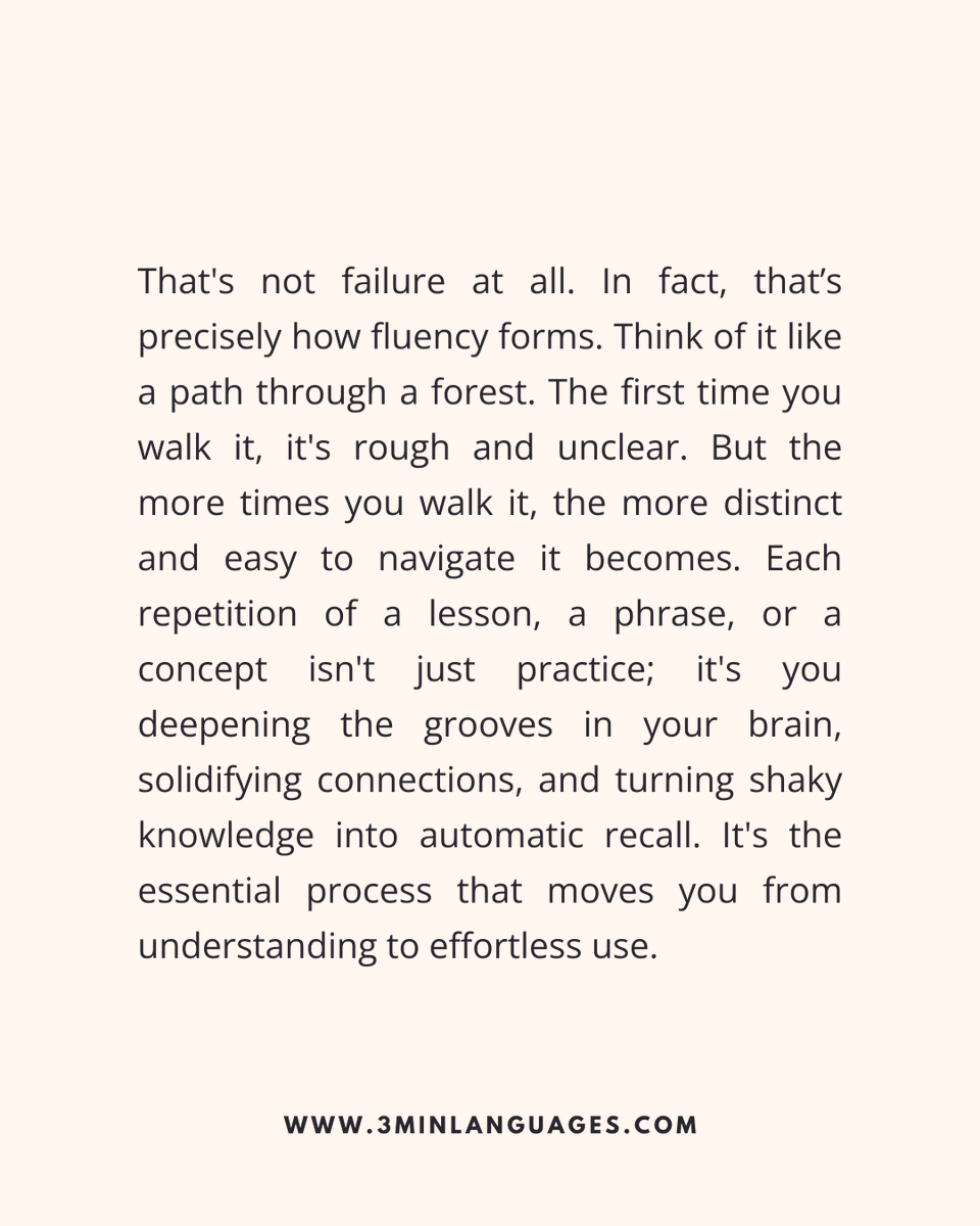 3MLanguages's tweet photo. Repeating lessons is good.
 Repetition → recall → fluency.
 👉 Repeat smarter: https://t.co/aviltQdhX3

#3MinuteLanguages #StudyIn3 #LanguageLearning #MicroLearning #Consistency #LearnFrench #LearnSpanish #LearnGerman #LearnItalian #LearnPortuguese https://t.co/g0RRwURni6