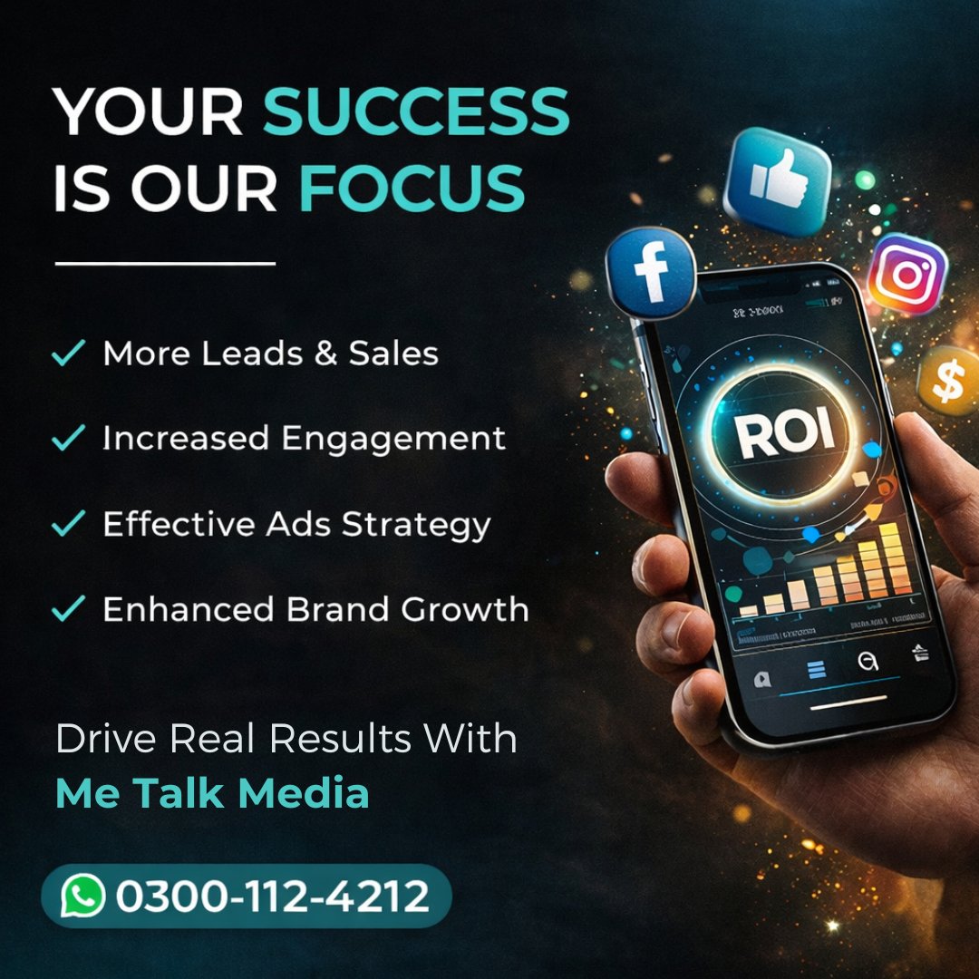 MeTalkMedia's tweet photo. Visibility without strategy is noise.    

At MeTalk Media, we build social media systems that turn attention into revenue.    

Ready to scale? 📞 0300-112-4212 

#DigitalMarketing #MeTalkMedia https://t.co/smO1yJIwjf
