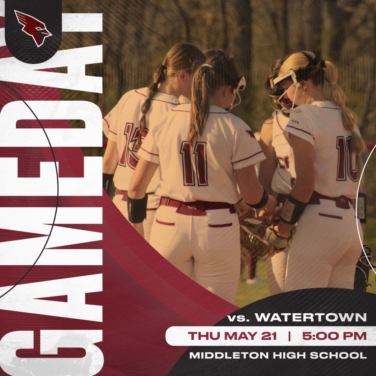 MHSCardsSB's tweet photo. ❗ GAME DAY ❗

🆚 WATERTOWN
🕔️ 5 PM
📍 Middleton High School
📊 https://t.co/uv1vPgyFxw 

#GoCards | #WeFly https://t.co/S09SLQFPrs