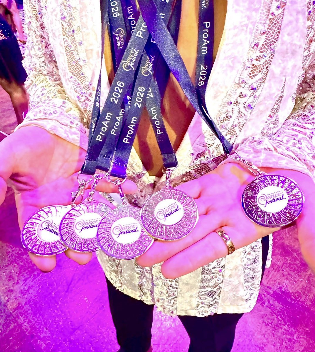 HiromitsuSasaki's tweet photo. 【第100回ブラックプール ダンス フェスティバル🇬🇧 プロアマ・ラテン単科戦🏆】

５種目中四冠達成‼️✊🇯🇵

チャチャチャ・男性 61～70歳  第１位 🥇
サンバ ・男性 61～70歳  第１位 🥇
ルンバ ・男性 61～70歳  第１位 🥇
パソドブレ・男性 61～70歳  第１位 🥇
ジャイブ ・男性 61～70歳  第２位 🥈 https://t.co/U7SJ8fTk1R