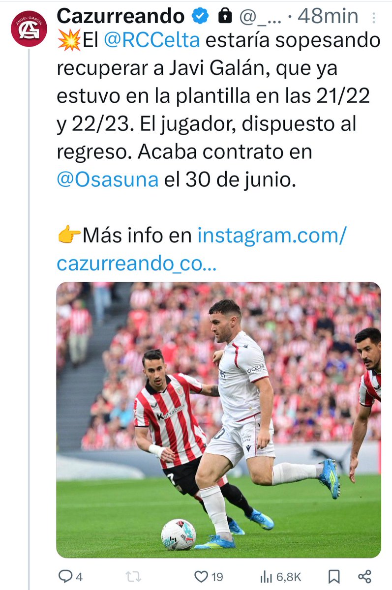 Fichajes Celta tweet media