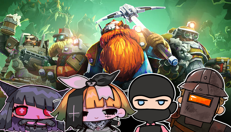 PumpkinSynth's tweet photo. Deep Rock Galactic collab with @MeenaCrowe, @SkabVt and EpicSparta117!!

Today at 1pm EST (Meena and Skab will be streaming their perspectives) https://t.co/HdW9ooYfRN