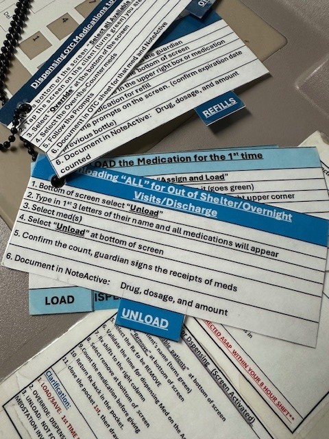 FloridaNetwork1's tweet photo. Great things are happening at @LutheranServFla Hope House Shelter in Crestview.

During a recent visit, our Director of Nursing Jen Taylor got a firsthand look at the work of their team, who has built a structured system of reminders and quick-reference guides to make medication assistance as safe and seamless as possible for staff and residents. These easy to use and accessible tools empower team members and youth.

And those handprints on the wall? Each one represents a life Hope House has touched. These hands are a touching reminder of the way that #TheNetworkWorks.