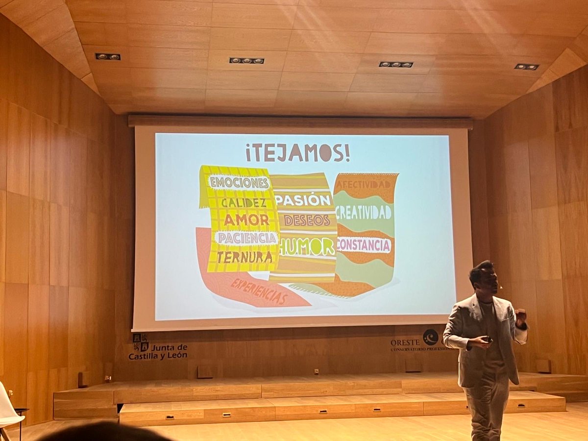 CEIPGdB's tweet photo. Participanos en el encuentro de coordinadores de la red de centros del programa de Educacion Responsable. 10 aniversario de su implantacion en Castilla y Leon. Ceip Gonzalo de Berceo de Valladolid es uno de los centros pioneros en este programa.@educacionFB @fundacionbotin https://t.co/cBJKZgrvqJ