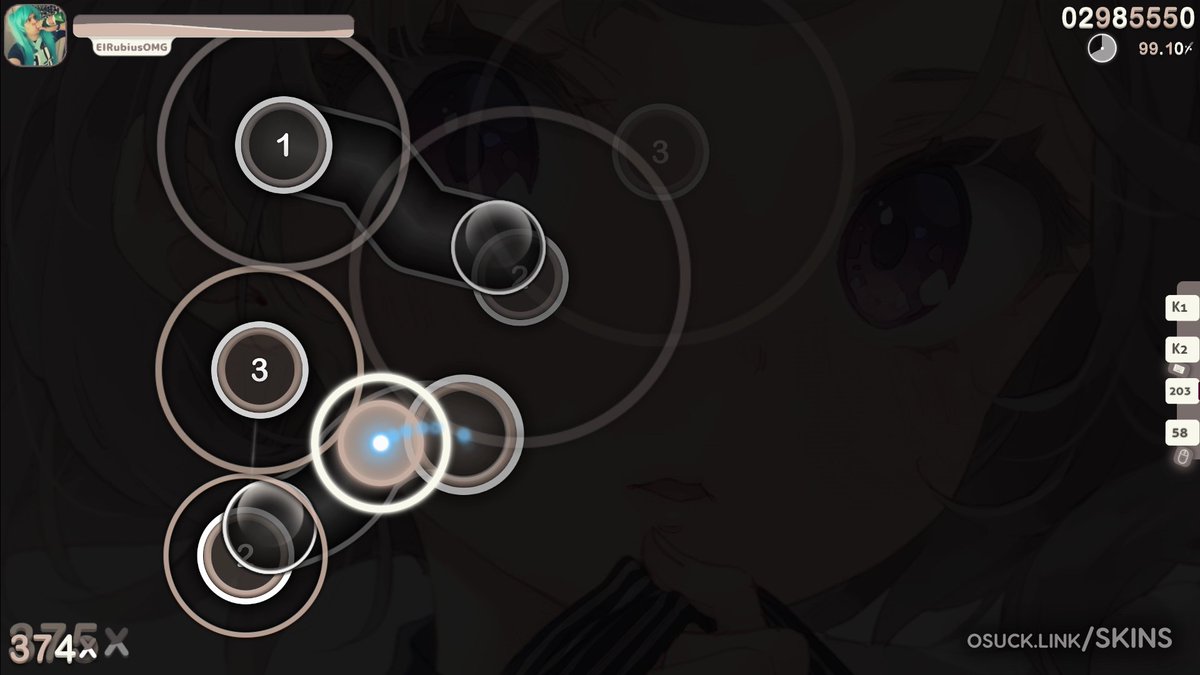 New osu skins tweet media