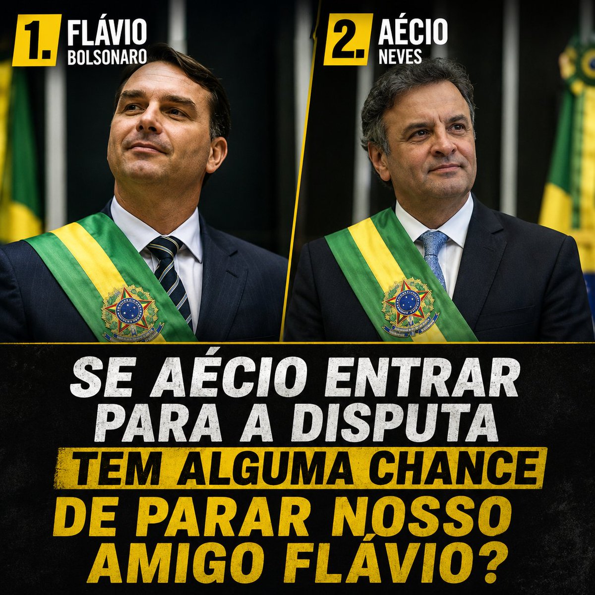 MarcoScussel's tweet photo. PESQUISA RÁPIDA!:
Aécio Neves ameaça disputar a Presidência do Brasil. Tem alguma chance de ter seu voto? https://t.co/Hus0ykOE2P