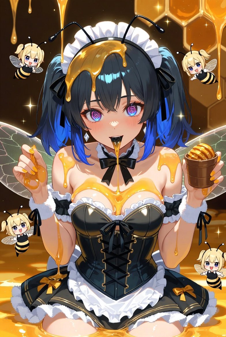 Worker Bee Emmi Maid 💛🖤🐝 tweet media