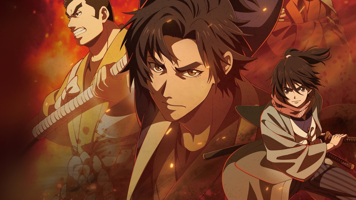 NetflixJP's tweet photo. ◆配信開始 
アニメ『火喰鳥 羽州ぼろ鳶組』

かつて江戸随一の
火消侍と呼ばれた松永源吾は、
落ちぶれた火消組の
再建を任される。

謎の不審火が続く江戸の街で
1人でも多くの命を救うため、
源吾は個性豊かな仲間たちと共に
炎に立ち向かう！

#火喰鳥 #ぼろ鳶 https://t.co/0If39cGq9U