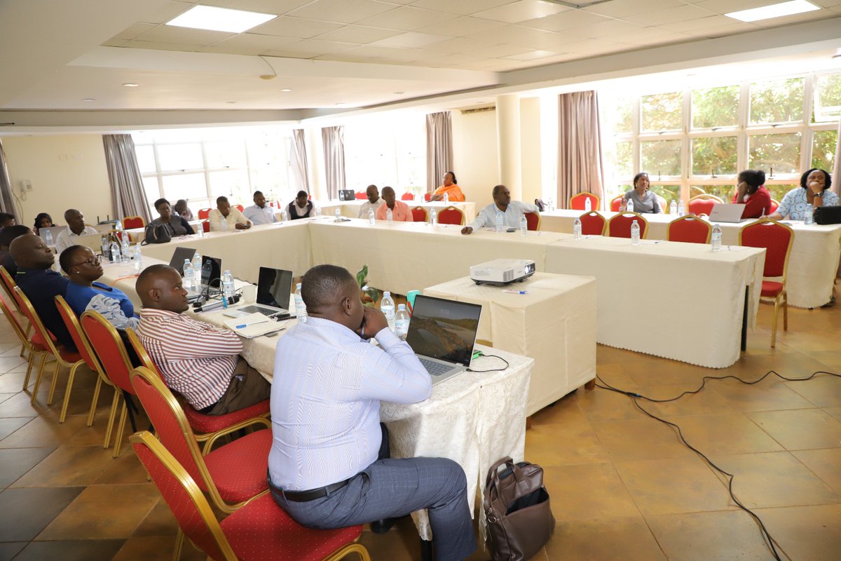 Entebbe_MC's tweet photo. Entebbe Municipal Council Staff attending an ESHS workshop/training held at Esella Hotel, aimed at strengthening compliance with environmental safeguards, occupational health, and safety standards within Council operations and projects.
The training is enhancing awareness and building staff capacity on key areas including workplace safety, environmental management, accident prevention, emergency preparedness & response, and proper use of Personal Protective Equipment (PPE) among others. #WorkplaceSafety #EnvironmentalManagement #ESHS