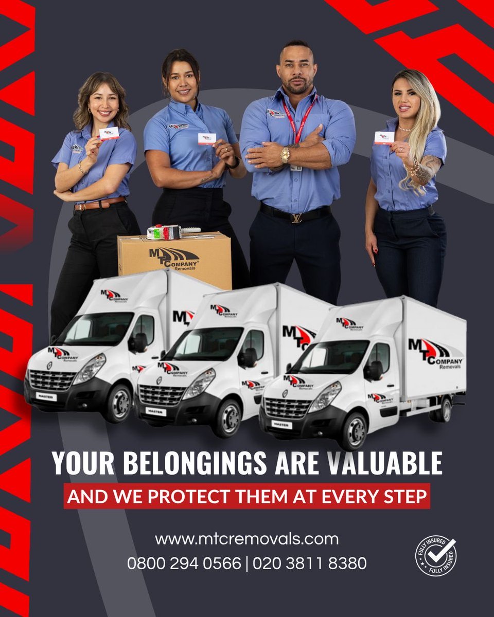 MTCREMOVALS's tweet photo. Moving doesn’t have to be stressful 🚛📦
Hiring a professional moving company means safer transport, expert packing, efficient logistics, and complete peace of mind during your relocation. From protecting furniture to managing parking and heavy lifting, experienced movers help make the entire process smooth and hassle-free.
Read more: https://t.co/BNLs5CO6Gh

#LondonRemovals #MovingCompanyLondon #EastLondonRemovals #OfficeRelocation #HouseRemovals