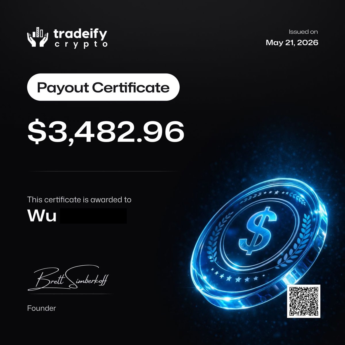 Tradeify Crypto tweet media