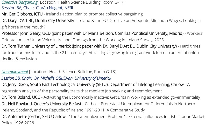 NERI_research's tweet photo. 14th Annual NERI Labour Market Conference - Tues, 26 May, SETU Waterford. Presentations on Collective Bargaining &amp; Unemployment. Full details &amp; registration here - https://t.co/PQeOMMgKEm #unemployment @setuatbusiness @ciarannugent https://t.co/lFJCU2oU6D