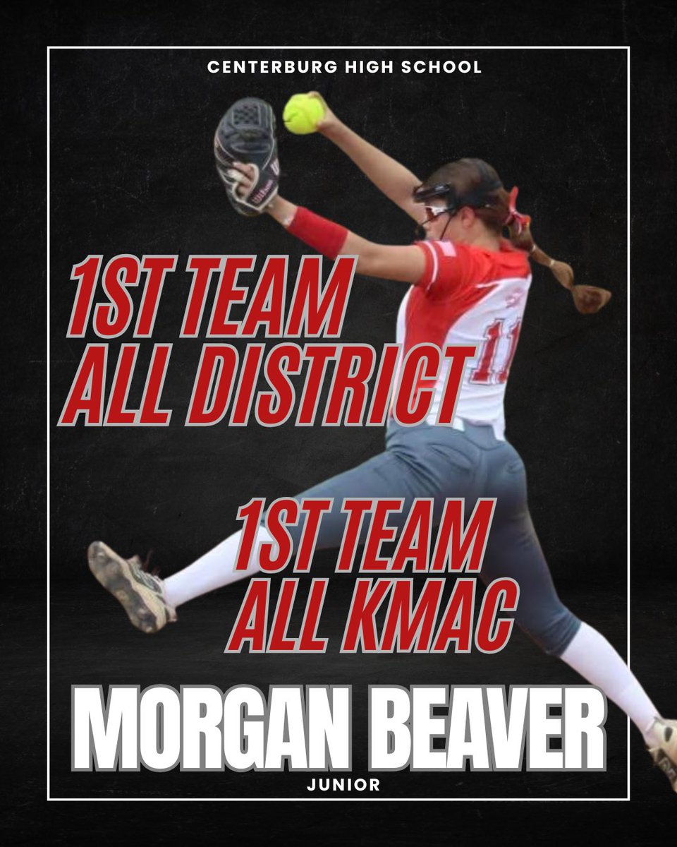 MorganBeaver48's tweet photo. Junior year has come to an end. Our team ended 21-4. I am so grateful for all the accolades i received. I couldn’t have done it without the successes of my teammates! @Ash_Goodwin24 @CoachDWittSB @annakirk47 @BayliDennison9 @DubC_CoachMeg @CenterburgHS_AD https://t.co/N9k9G5hOdn