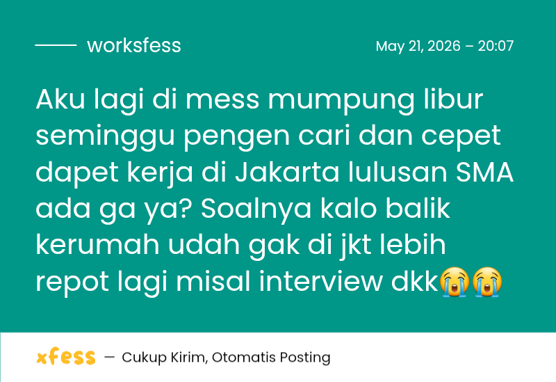 WORK tweet media