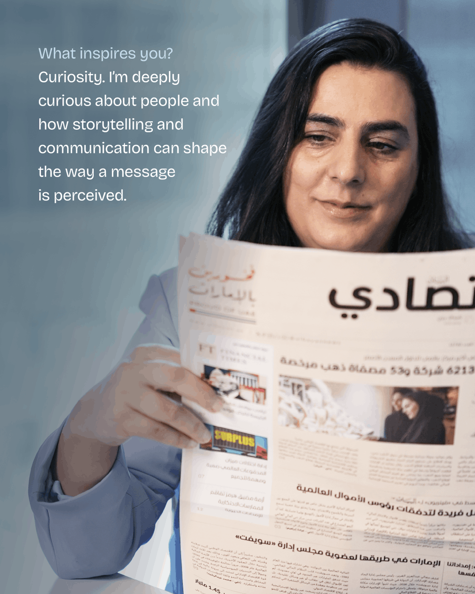 ConsultantsSaba's tweet photo. Meet Nour, our communications specialist who helps brands communicate with clarity and purpose through storytelling and media strategy, always with a smile on her face 💜 https://t.co/z6ElKguj62