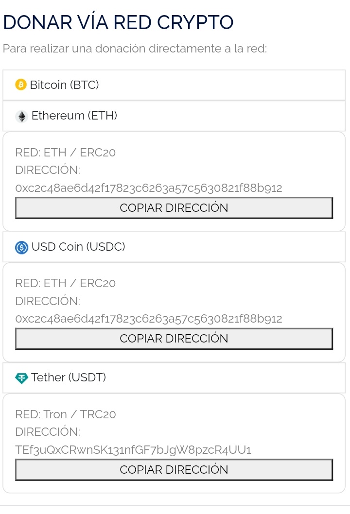 CiscoCANFT's tweet photo. Se acuerdan de la estafa de @yacasivenezuela?

Hicieron una mega campaña "Por la libertad de Venezuela"

Recibieron cientos de miles de dólares en donaciones y no hicieron nada, alguien se agarró el dinero 

En su momento hicimos el trackeo de las Wallets con @CryptoalertNft  (https://t.co/HzvB2Lpku0)

Entre las redes Tron y Ethereum se llevaron más de 120mil dólares 

En la red BTC no se puede determinar con seguridad pues usaban una dirección de depósito de CEX y los fondos recibidos se confunden con otros depósitos  

Tremendo scam

Si no podían lograr su objetivo bien podían donar ese dinero a cualquier caridad, escuelas u hospitales

Pero no, alguien se embolsilló ese dinero

Si quieren confirmar los montos aquí les dejo las direcciones que públicamente usaban para recibir donaciones 

Tron TEf3uQxCRwnSK131nfGF7bJgW8pzcR4UU1

Ethereum 
0xc2c48aE6d42f17823C6263A57C5630821F88b912

BTC
bc1qgzrva028eym96uax90j28qj3aqhh3dy8gk6qvp