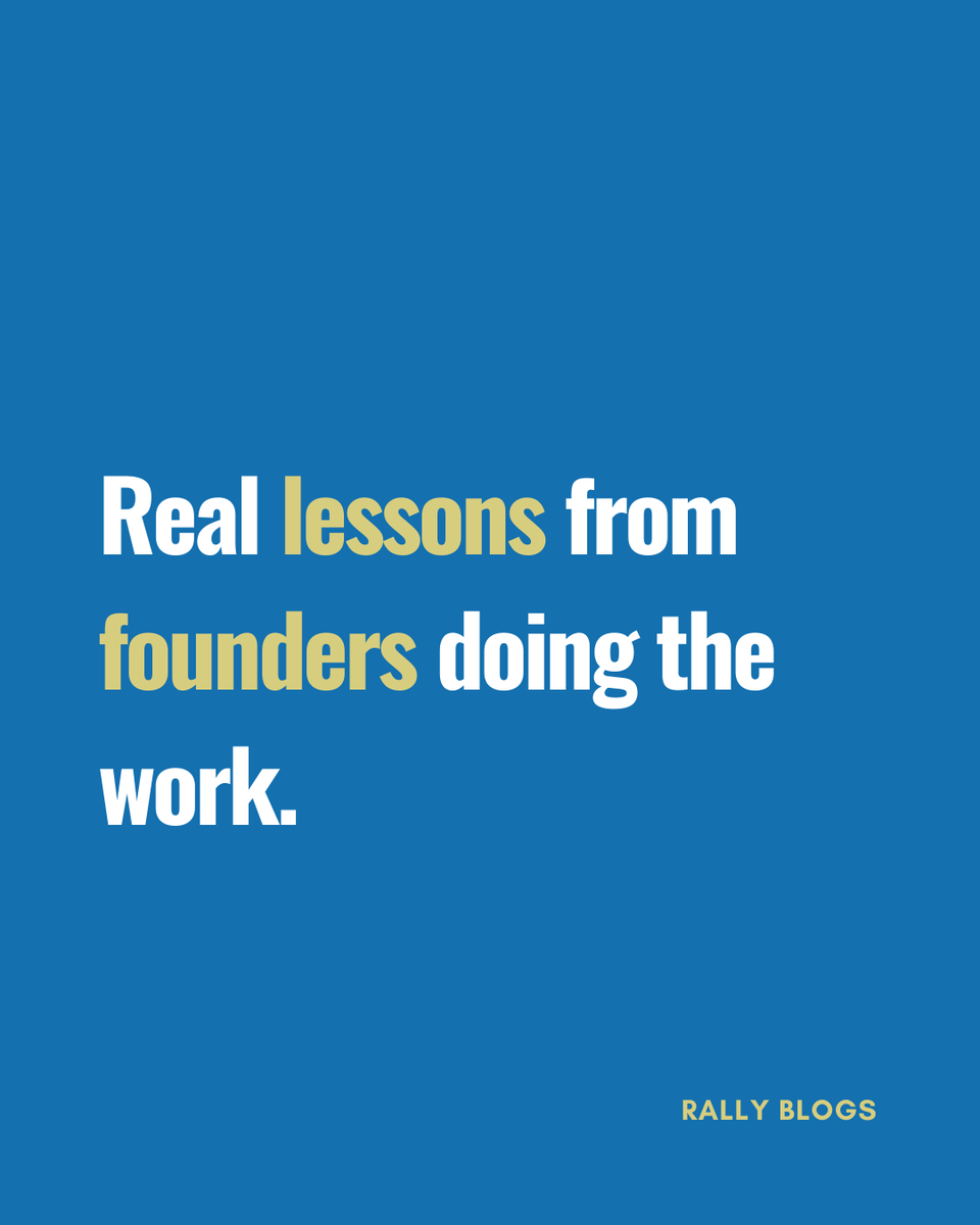 RallySEA's tweet photo. Sometimes the right insight shows up right when you need it. 📖 Our latest blog highlights real lessons from founders doing the work and the questions shaping their journey. Worth a read if you’re building or reflecting. https://t.co/uF3tJPLcC1