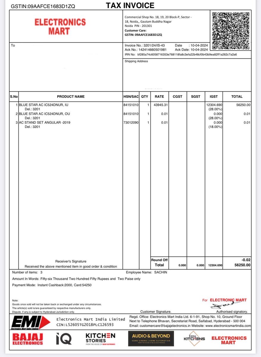 DeepakVerma_IN's tweet photo. @BlueStarLtd Enough is enough. Since buying this AC in Apr 2024, I’ve faced repeated gas leaks, coil failure, poor cooling, and unresolved issues even after replacement. If this is not resolved permanently immediately, I’ll escalate the matter legally and through consumer forums. https://t.co/TwDKNv7kzy
