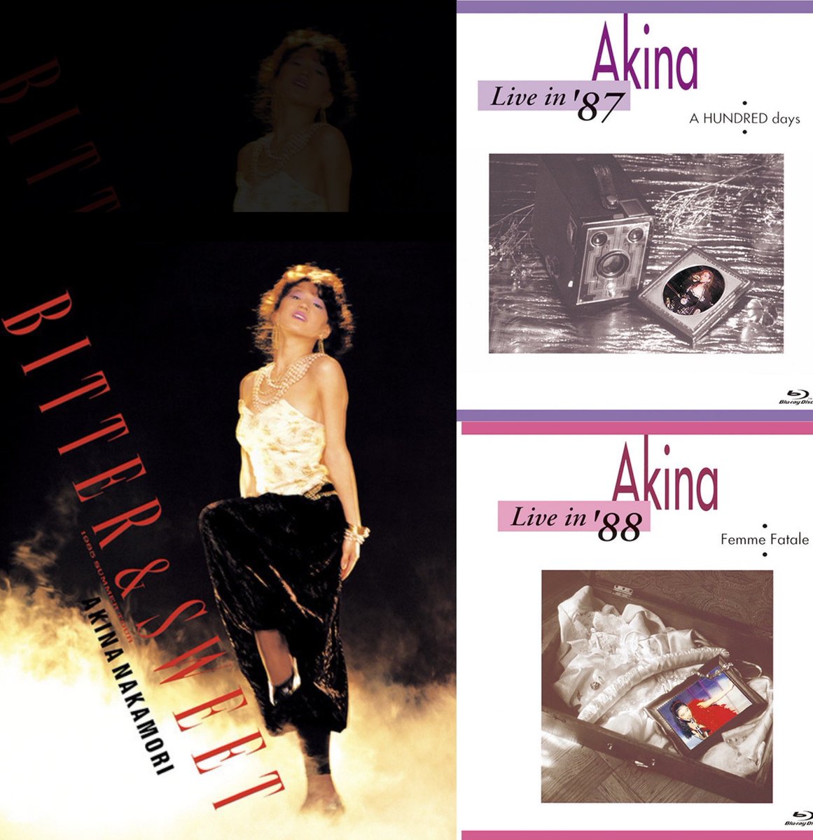 余談だが この頃の明菜姉さんのワーナーのLIVE作品。 大体は東京公演の