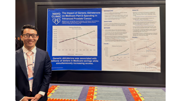 MayoUrology's tweet photo. Congrats to rising chief resident Dr. Matthew S. Lee, on winning #BestPoster at #AUA26!
Generic drugs lead to meaningful cost savings for prostate cancer patients and for Medicare.
@AmerUrological #UroSoMe #Urology https://t.co/IntRJFprQN