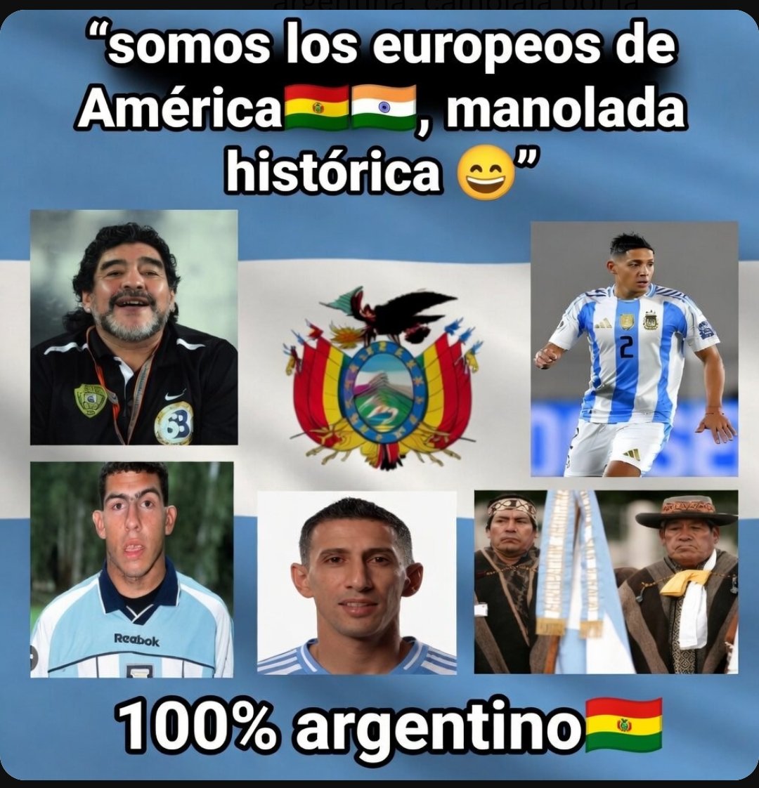 Pohanda62's tweet photo. @CherloNico @KreeseCobra @DonMalaga8 @sashajrr Eres tan tonto que no sabes q si eso fuera así, tú serías un sucedaneo panchito-negro jajajajajjsksksk
Que te colonizamos subnormal, q estás hablando nuestro idioma ahora mismo jajaja

Los negros de España  son de fuera y los de argentina son parientes tuyos, marrón boliviano https://t.co/XK0n6WRbFB