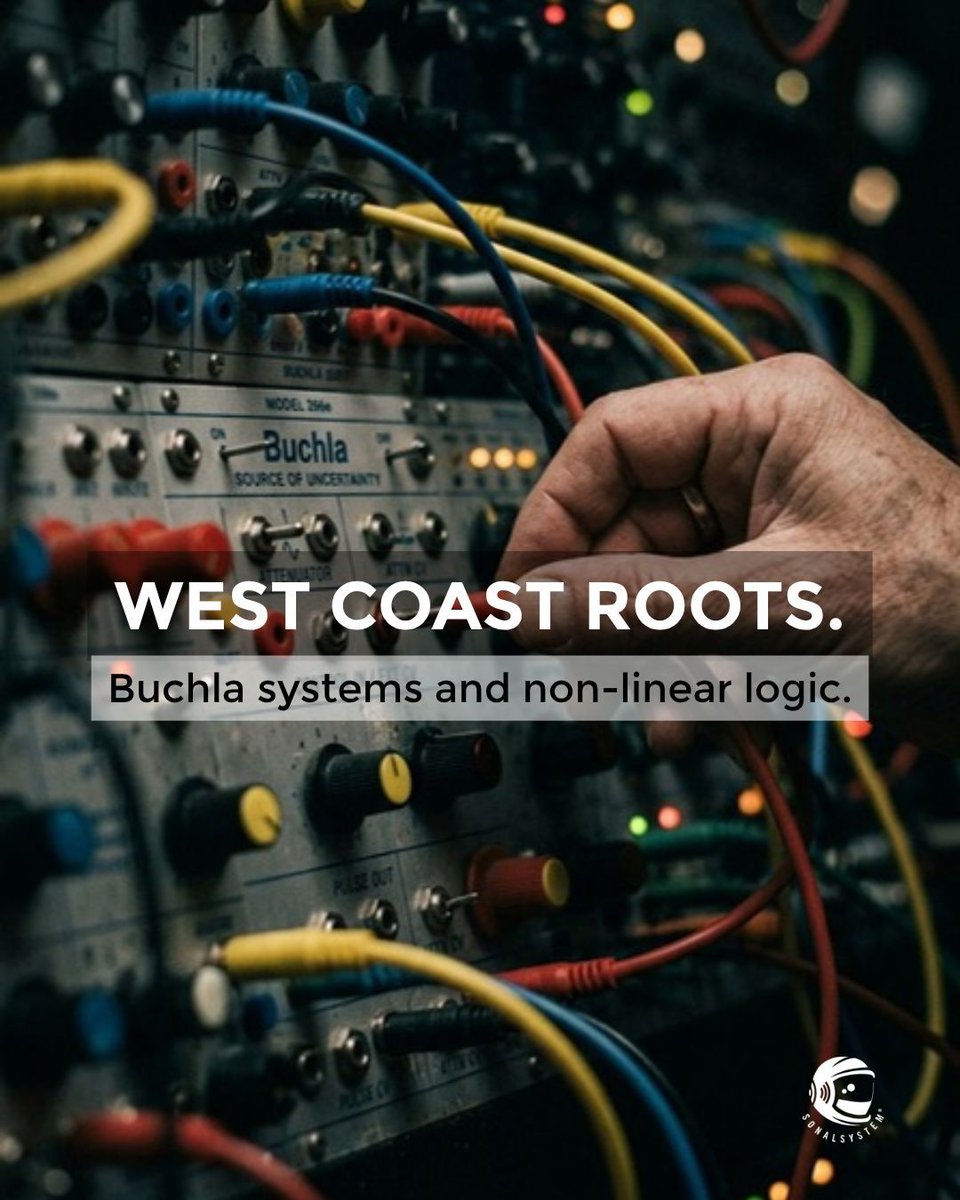 SonalSystem's tweet photo. Embrace the West Coast philosophy. Complex modulation, wave-folding, and microtonal drift are baked into every corner of FreqZ and TweakZ  ft. Sarah Belle Reid.  #Buchla #ModularSynth #SynthChat https://t.co/renTFWmZSl https://t.co/ydQQCbttf2
