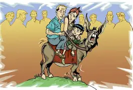 Andrezzasb's tweet photo. Essa rede aqui é cm a estória da família e o burro, ñ importa o lugar q estejam, sempre vai ter alguém p/ criticar. P/ quem ñ conhece 1 resumo: A família viajava c/ 1 burro, e sempre q algum familiar subia nele, alguém fazia alguma crítica, inclusive qd ninguém sentou. https://t.co/Qt6Z0AwrSR
