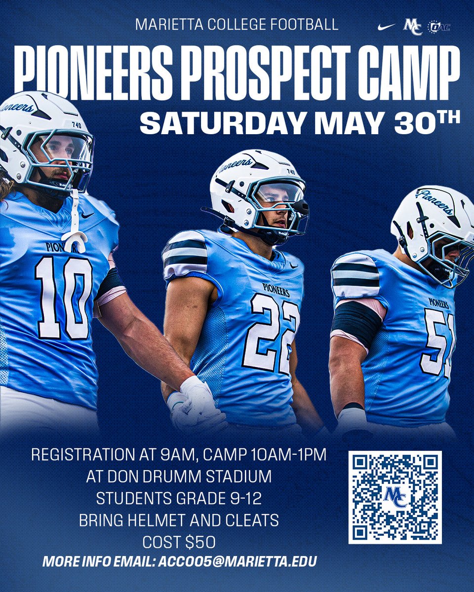 Marietta College Football tweet media