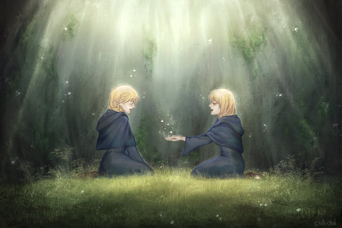 Chilli_Chai's tweet photo. You are the reason my world has meaning
 #dungeonmeshi https://t.co/NDTMzEoe0F
