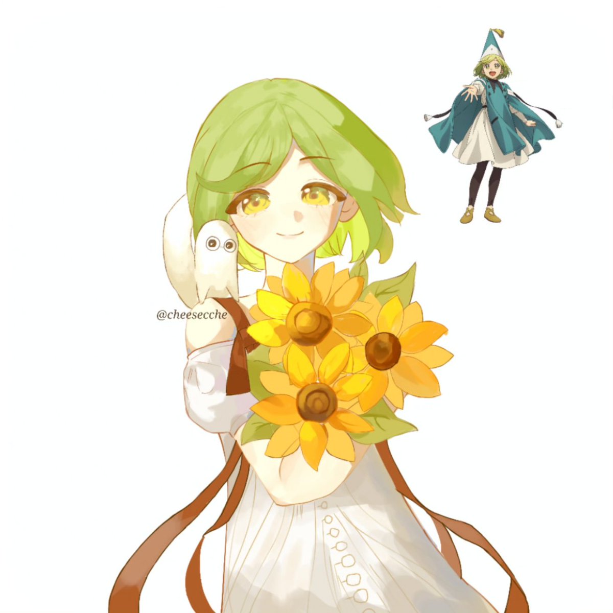cheesecche's tweet photo. I really love the anime  so much(⁠๑⁠♡⁠⌓⁠♡⁠๑⁠)
#witchahatatelier #coco #fanart #TongariBoushinoAtelier https://t.co/EqcRrz1C9C