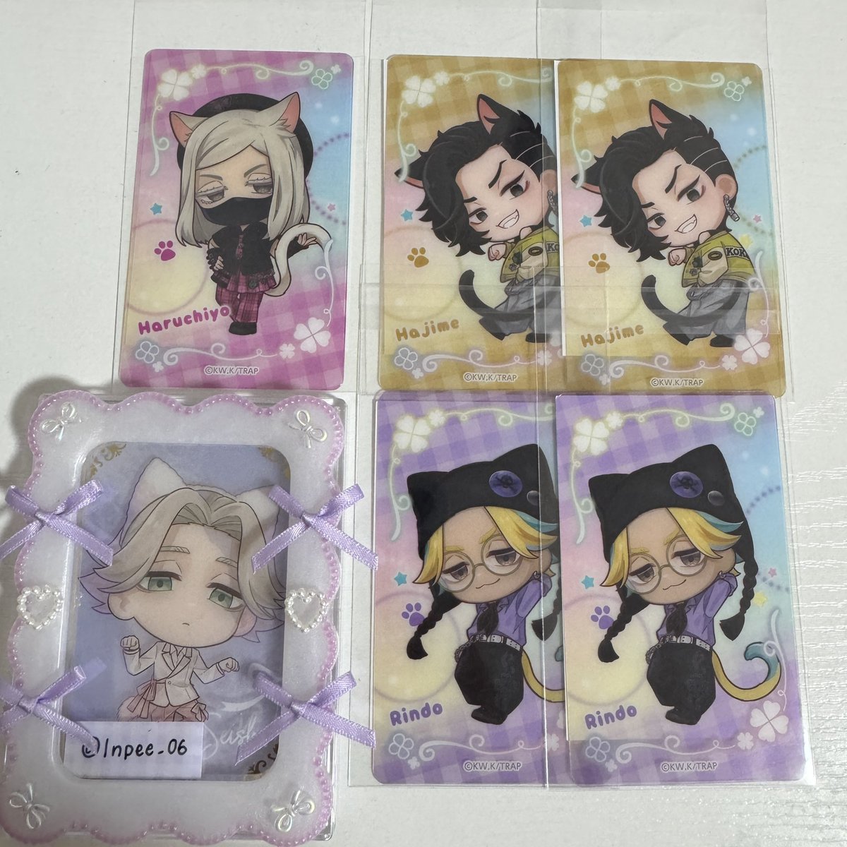 Inpee_06's tweet photo. ⌇交換⌇東京リベンジャーズ ナンジャタウン ナンジャ 缶バッジ クリアカード コースター ミニゲーム ラリーゲーム

【譲】
画像1.2
三途.九井.羽宮.竜胆

【求】
同種  乾 or 定価＋送料

郵送希望
お気軽にお願いいたします。 https://t.co/OmsgMhhaqu
