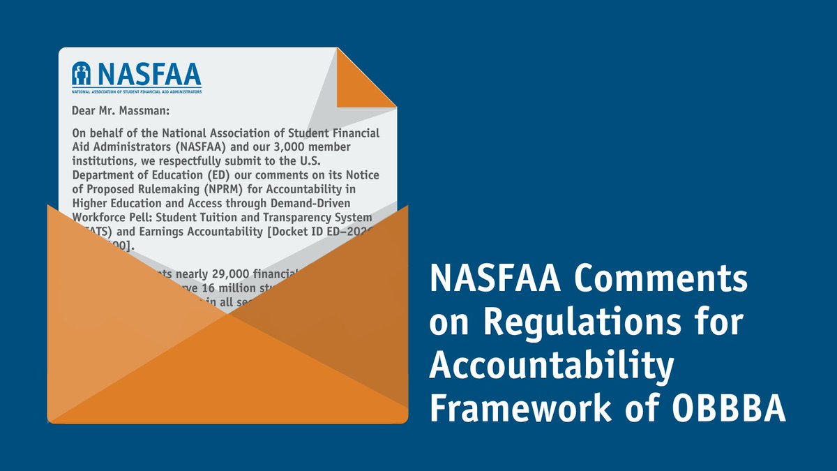 NASFAA tweet media