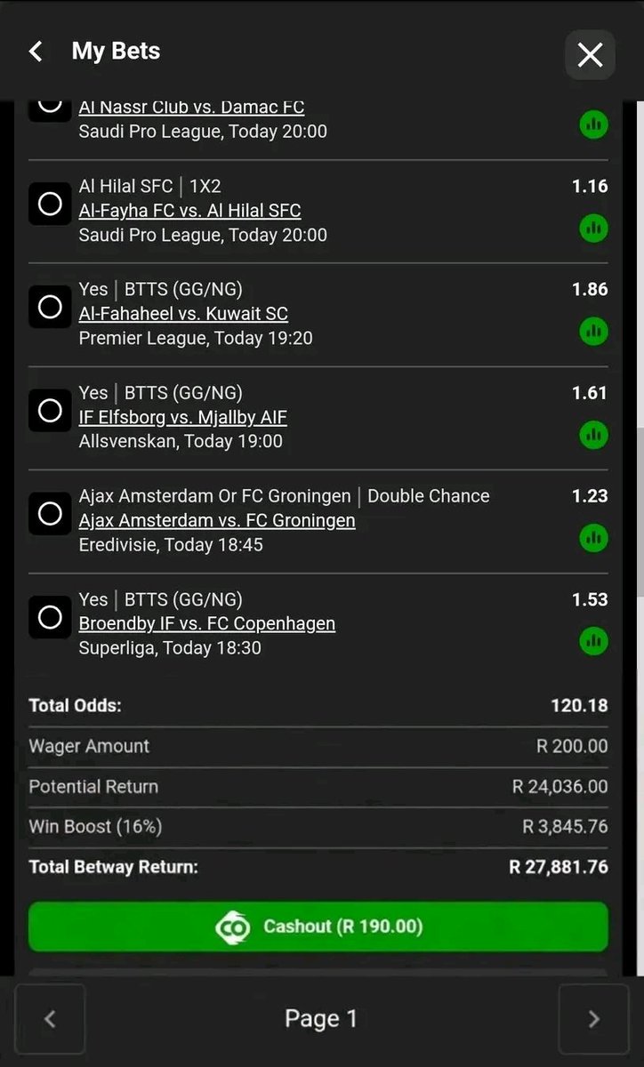 Junior1079838's tweet photo. BW57795FC1
#Betway #betwaycode #Betwaygang #betwayBoom #BetwayPrem https://t.co/21NcQMUyjz