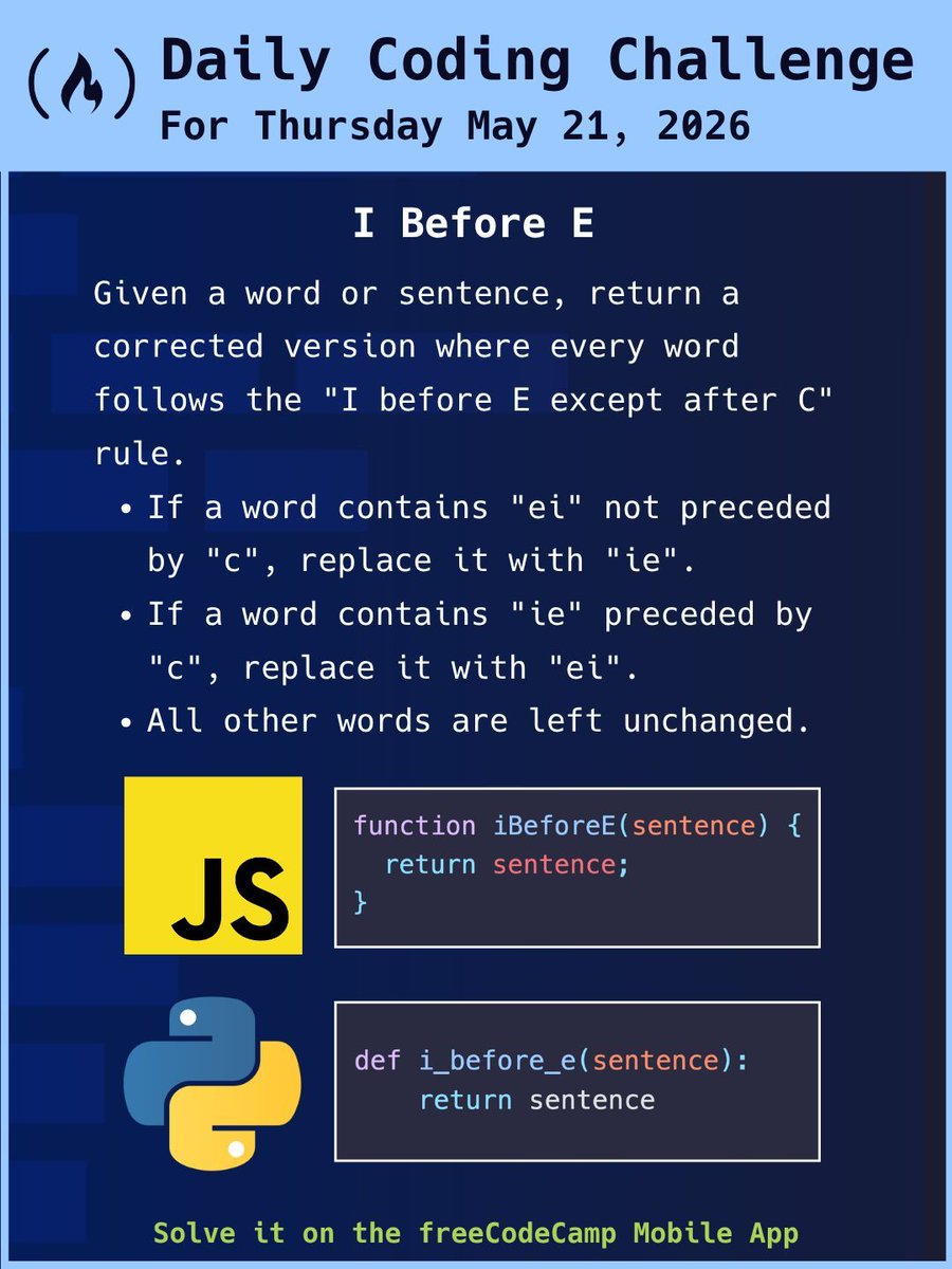 freeCodeCamp.org tweet media