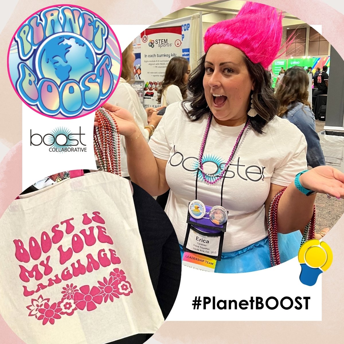 BOOST Collaborative tweet media