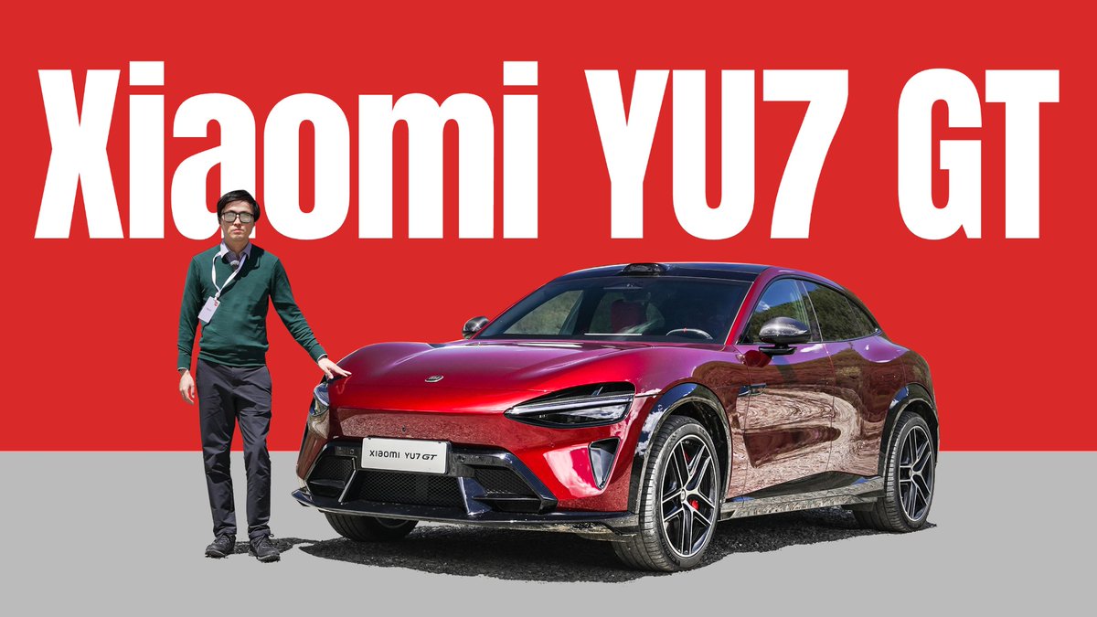 TelescopeSH's tweet photo. Fastest SUV Ever for $57k - Xiaomi YU7 GT Review
1003hp and carbon-ceramic brakes as standard sounds serious, but that's not the major upgrade to this YU7 GT.
Full Video: https://t.co/5qmm2ZCpAs https://t.co/TihSqO5tG8