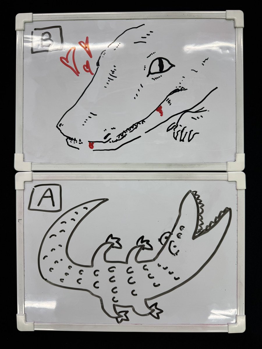 なかなか見られないワニとのツーショット🐊 #ななみんのねごと