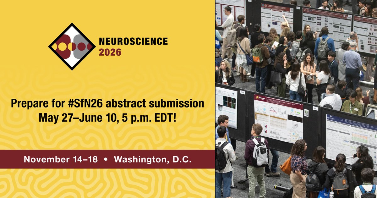 Society for Neuroscience (SfN) tweet media