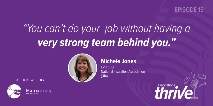 MatrixGroup's tweet photo. Mechanical insulation lowers energy costs, reduces pollution, and protects workers. Michele Jones, EVP/CEO of the @NIAInfo, shares how her association is helping members, build community, and advances education on Associations Thrive. #AssociationsThrive #AssociationLeadership https://t.co/aKlr5rqLIE