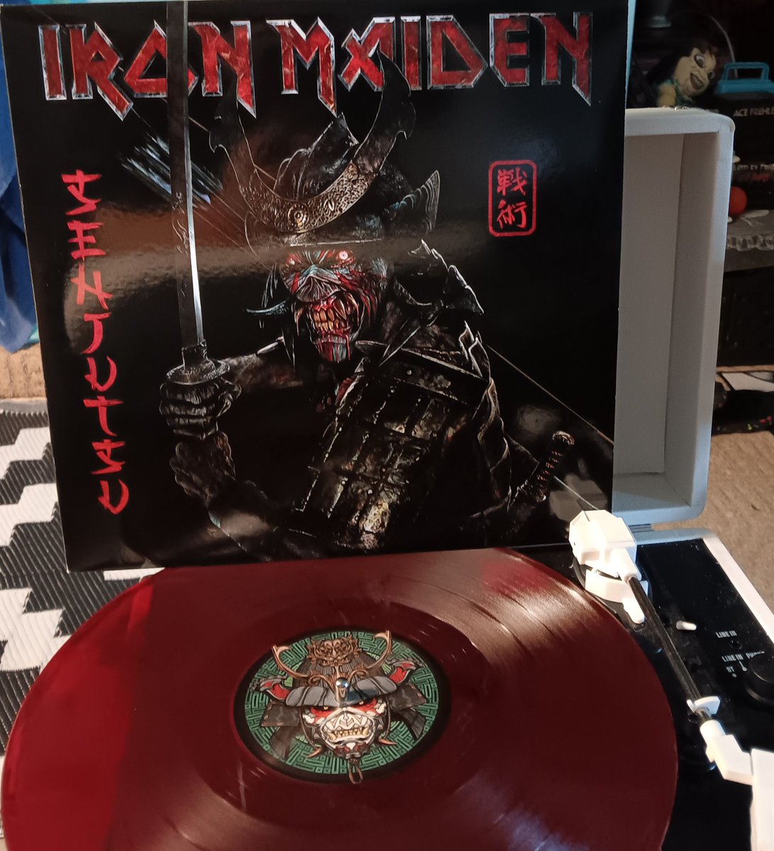 DemonDevy's tweet photo. @BerserkerBill Currently spinning 🤘 https://t.co/u2CDthcS7Y