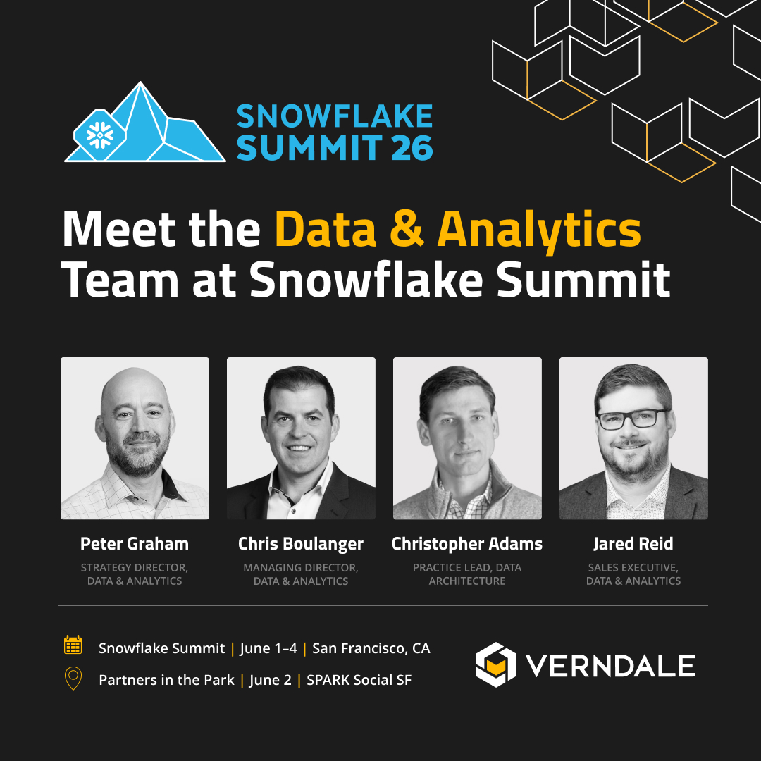 VerndaleTweets's tweet photo. Will we see you at @Snowflake Summit 2026? We're sponsoring and attending Snowflake Partners in the Park on Tuesday, June 2nd, at SPARK Social SF.

👉 RSVP to join us at the event: https://t.co/26Y9evSvRM https://t.co/gZO9rZdACY